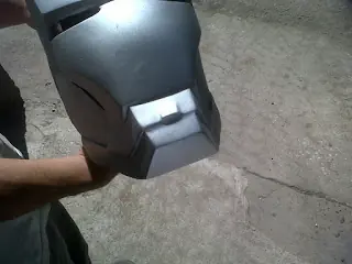 Casco de Iron Man para mi Hijo.....