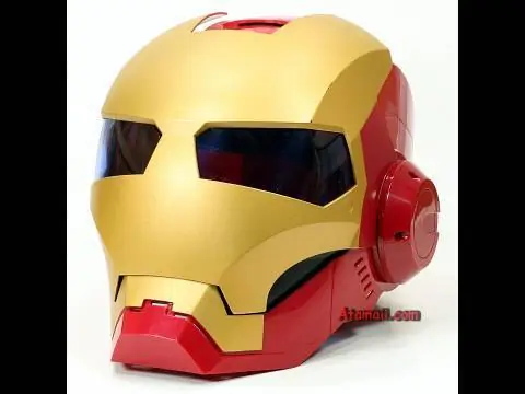 Casco de Iron Man para mi Hijo.....