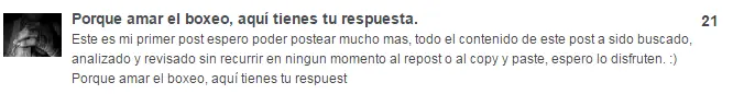 taringuero promedio
