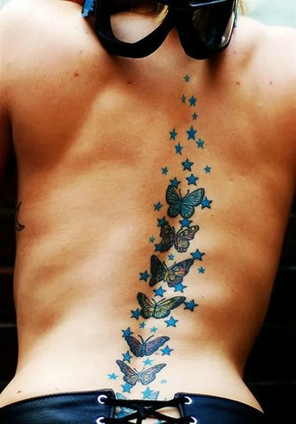 Tatuajes en la espalda para chicas