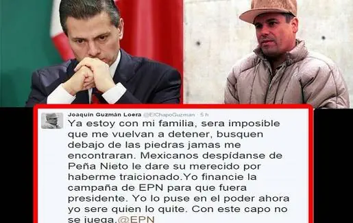 Por error el hijo del Chapo reveló dónde esta su padre