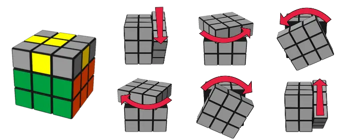 Arma Cubo Rubik 3x3 ,Te enseño Lince,Pasa [Miica Torrez]