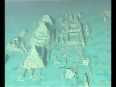 Pirámide sumergida en el triangulo de Bermudas