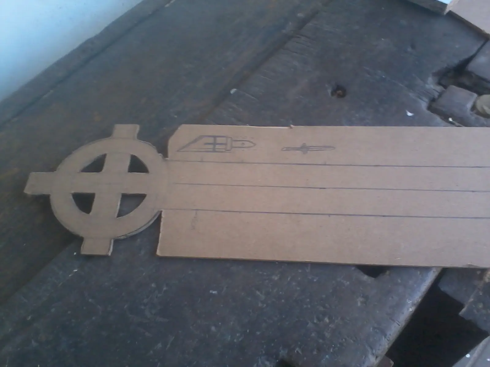 Espada Demoniaca hecha a mano