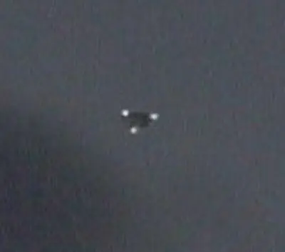 Video con ovni triangular sobre Ituzaingó