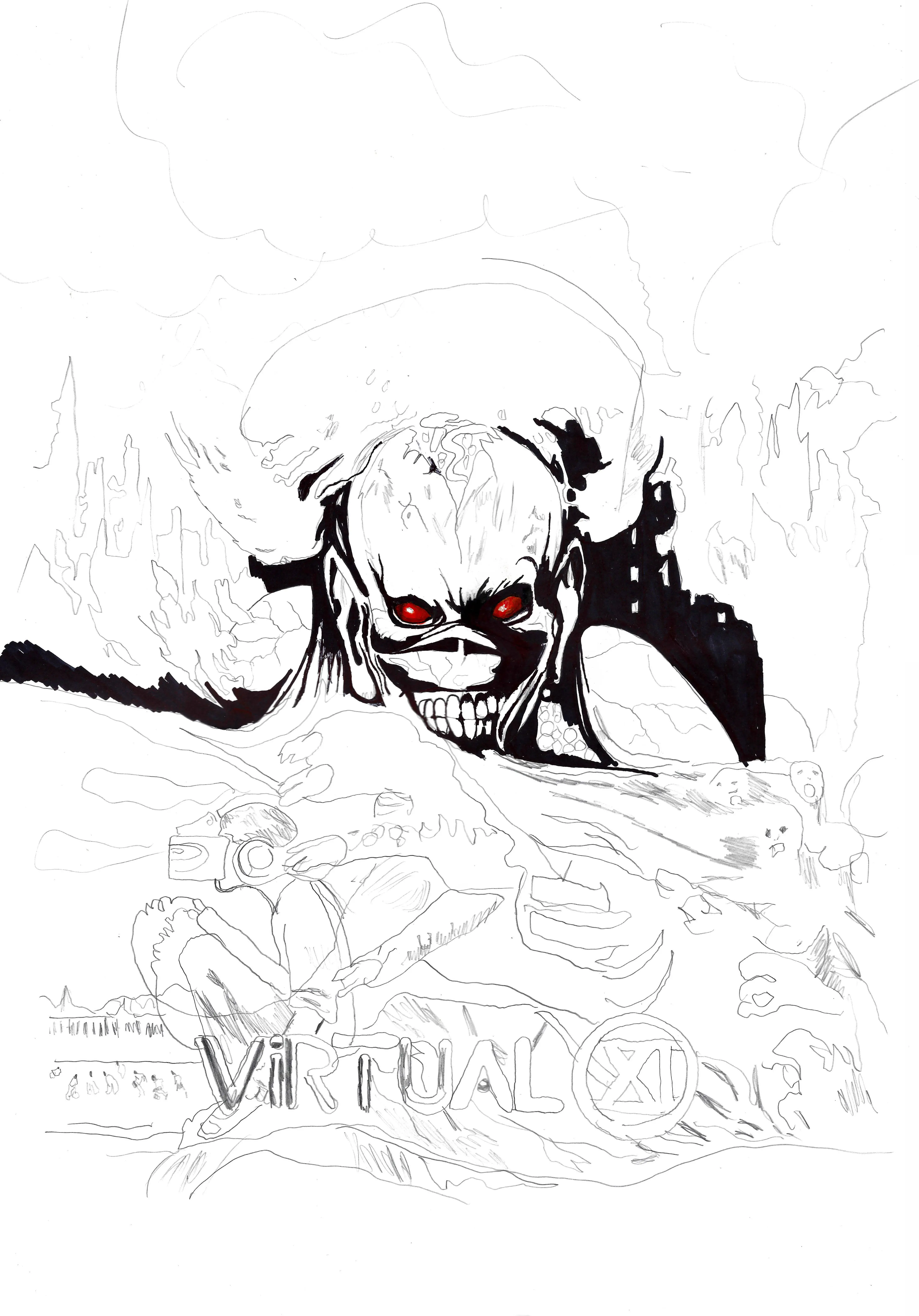 Iron Maiden - Virtual XI (En Proceso) hecho a mano