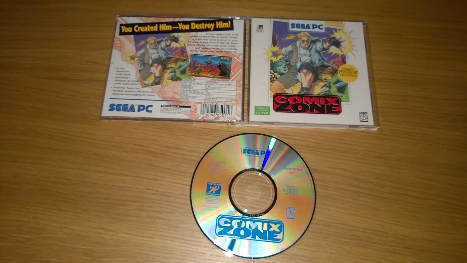 comix zone sega mega drive