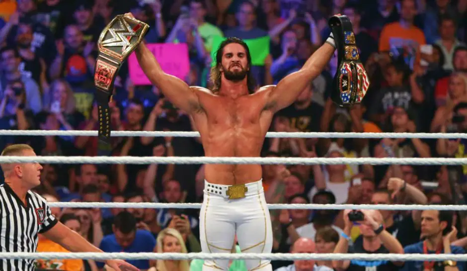 El mundo llora:Se lesiona campeon de WWE Seth Rollins