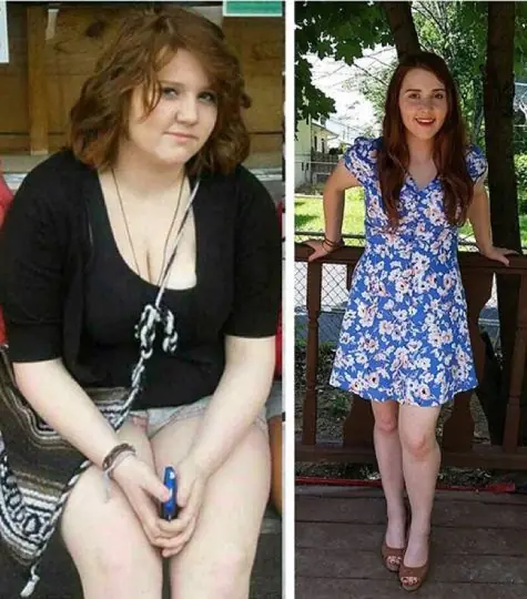 ¡Sorprendente! 27 chicas antes y después de bajar de peso