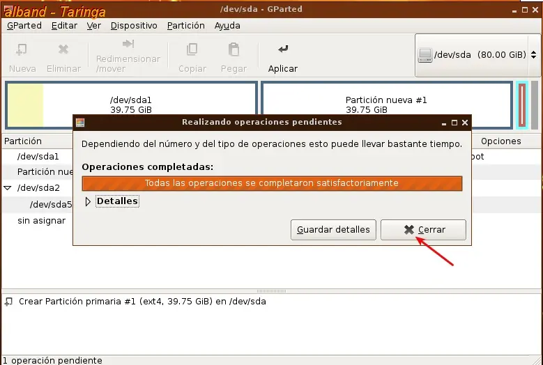 cfdisk