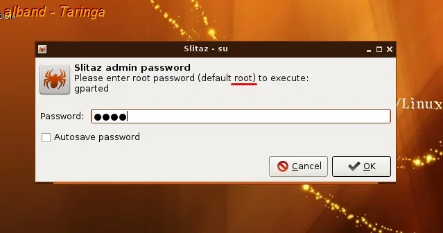 cfdisk