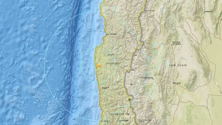 Dos sismos en Chile en cuatro provincias   argentinas
