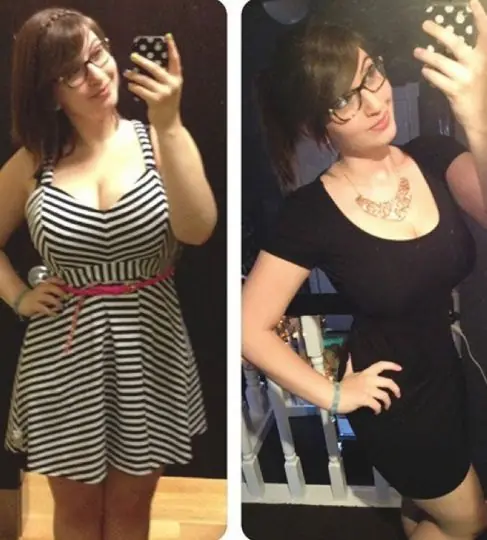 ¡Sorprendente! 27 chicas antes y después de bajar de peso