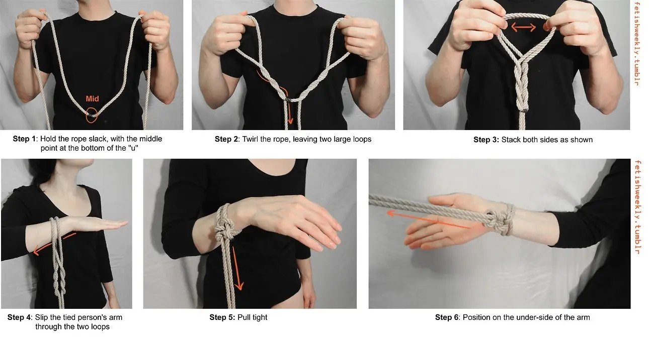 Bondage practico y sencillo para jugar con tu minina