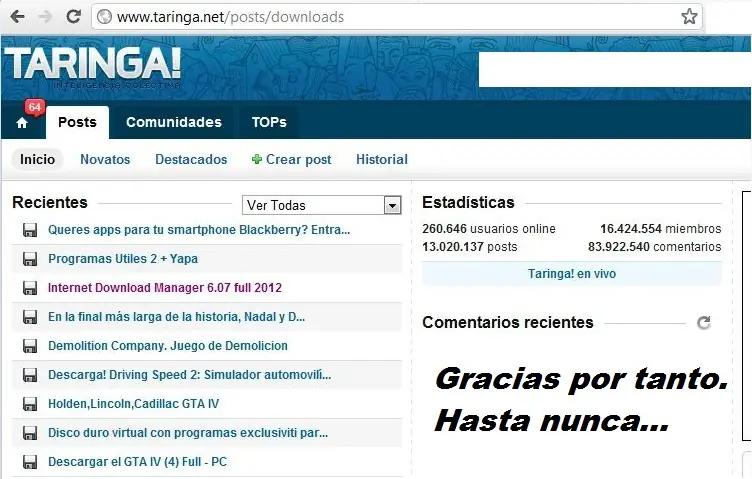 descargas