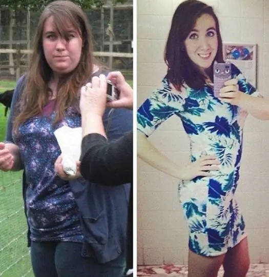 ¡Sorprendente! 27 chicas antes y después de bajar de peso