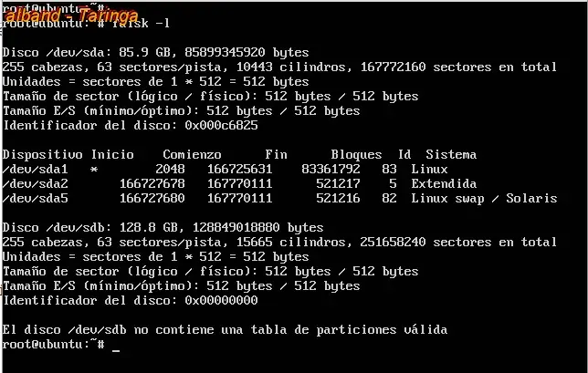particionar