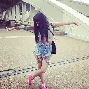 tattoo girl tattoo girl