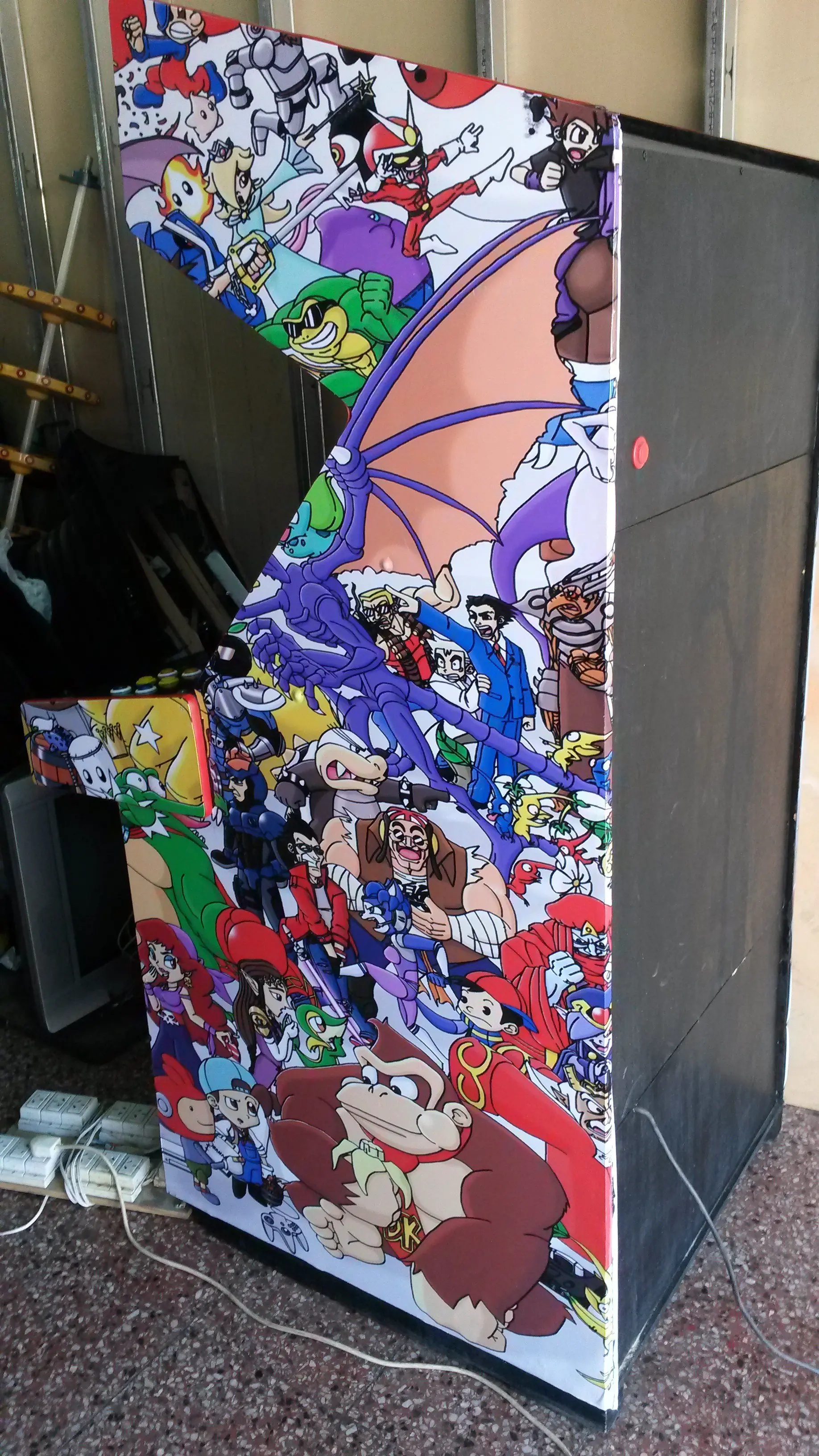 Trabajo haciendo maquinas arcade, mirá!