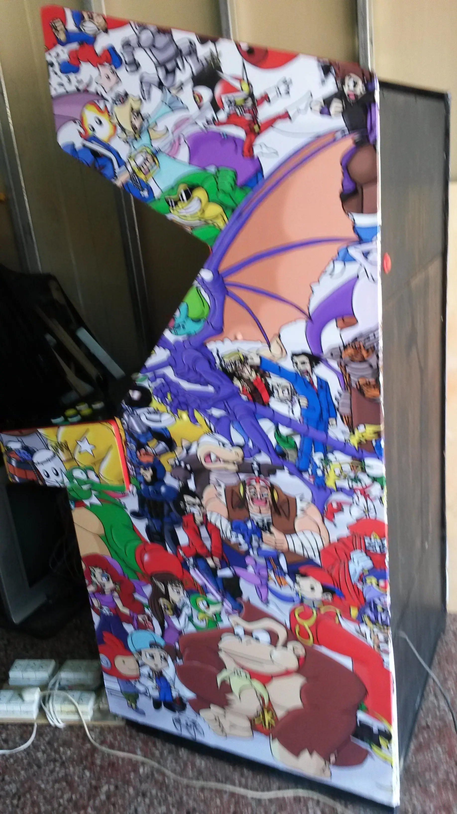 Trabajo haciendo maquinas arcade, mirá!