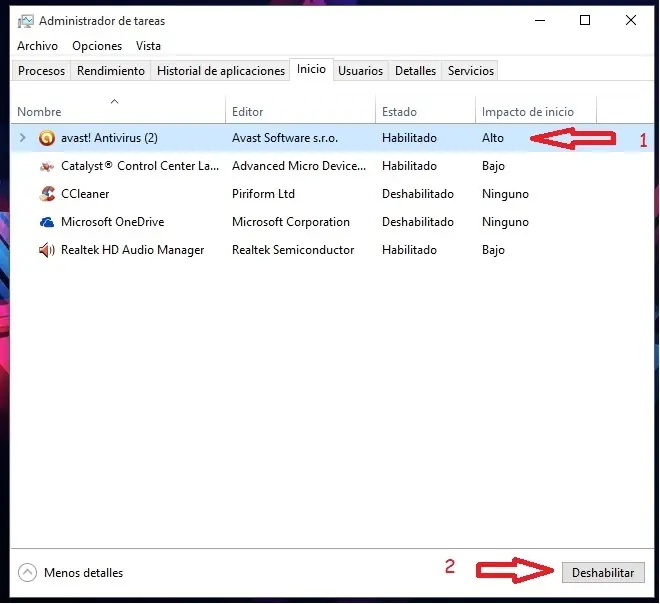error critico windows 10