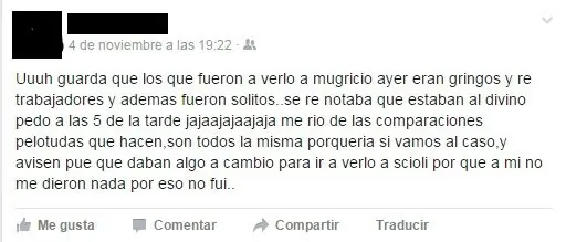 Estados de Facebook de militontos K