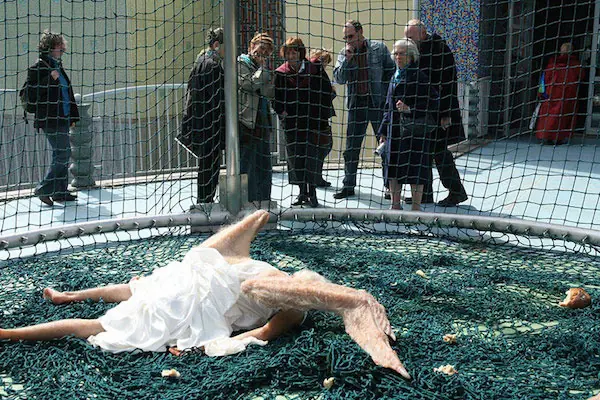 "Ángel Caído" (Escultura realista)