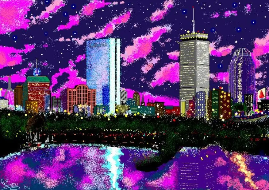 Impresionante Arte Hecha Solo Usando Paint