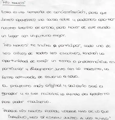 escritura