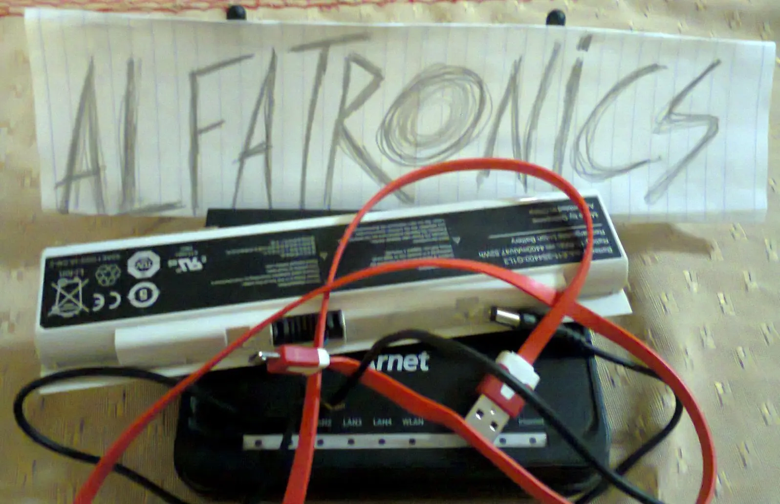 Cargador de celular + WiFi sin tener electricidad