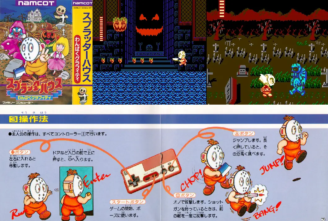 splatterhouse 10 curiosidades