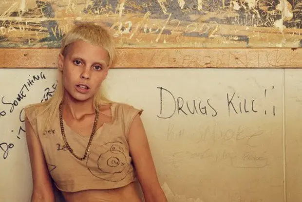 Yolandi Visser esa rara belleza pasa rufian