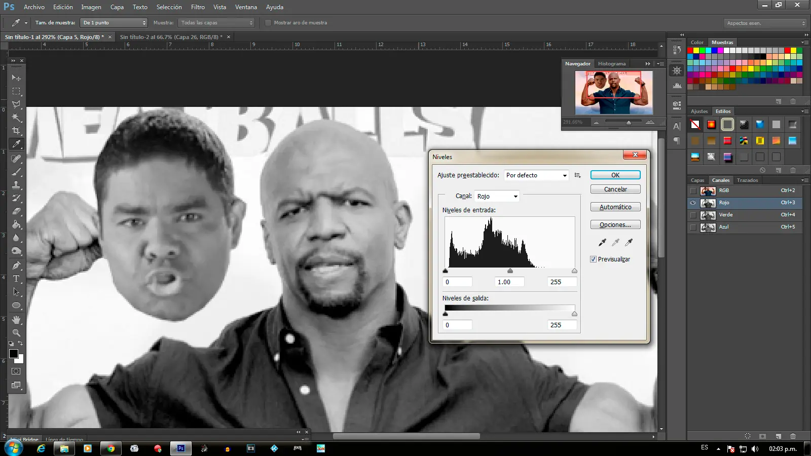 Tuto sencillo para cambiar rostros en Photoshop (SuperFácil)
