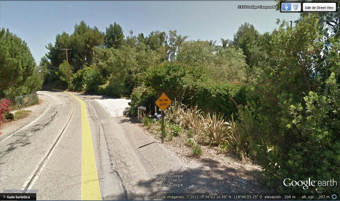 Encontré la casa de Axl Rose