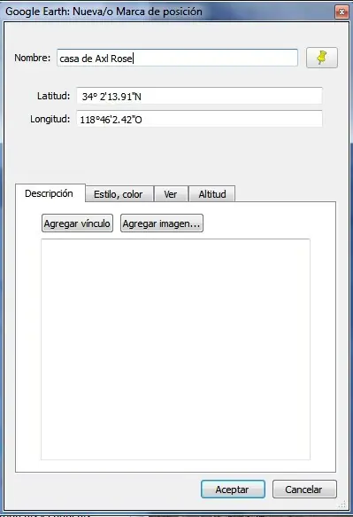 Encontré la casa de Axl Rose