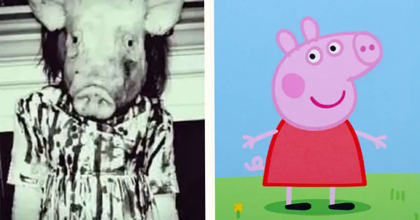 El escalofriante origen de Peppa Pig