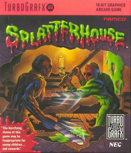 splatterhouse cosas que no sabias