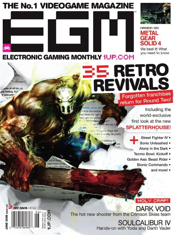 splatterhouse 10 curiosidades