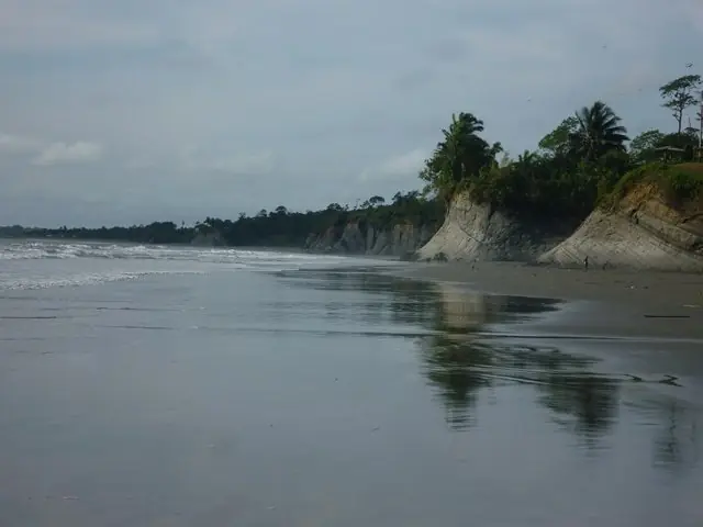 Mar pacifico Colombiano