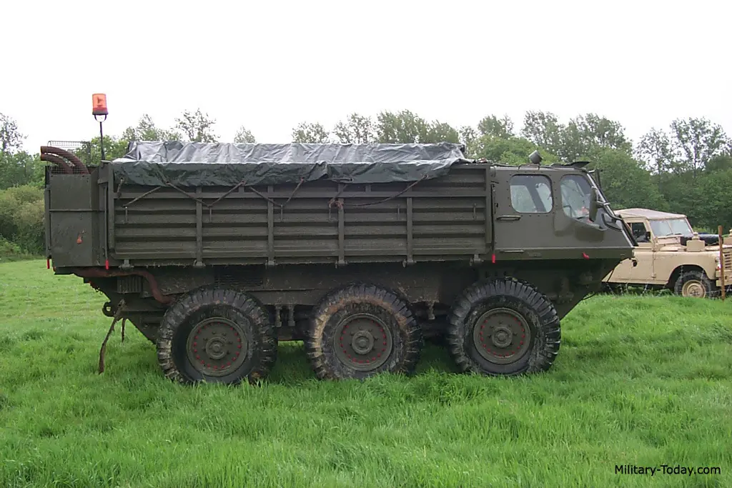 Camión militar anfibio : Alvis Stalwart