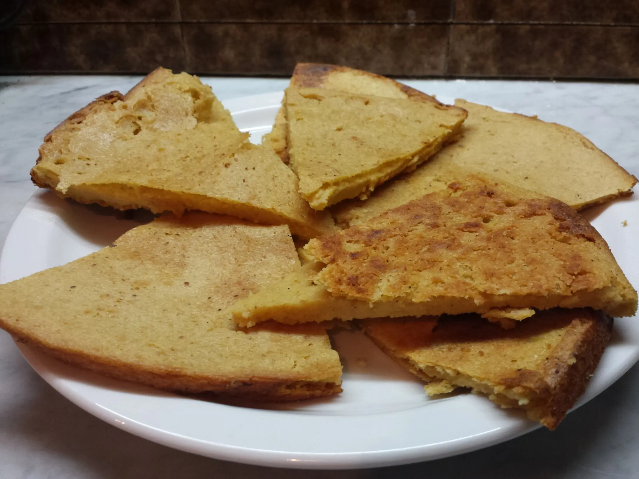 Verdadera Pizza De Mozzarella y Faina Clasico Argentino