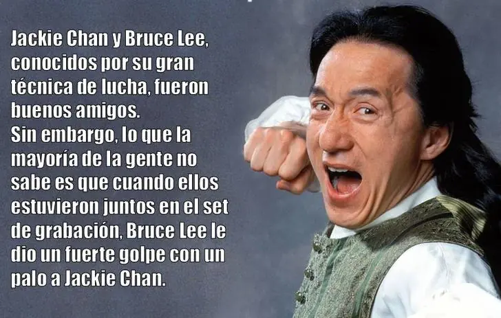 Jackie Chan cuenta la mejor historia con Bruce Lee