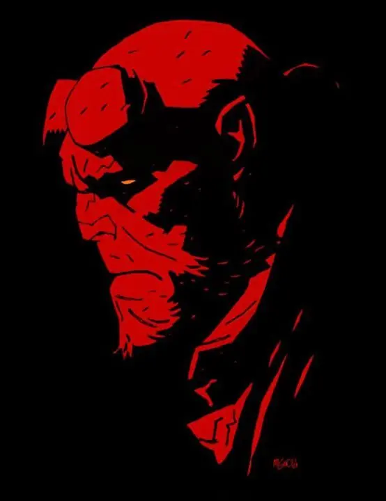 Genial arte de Mike Mignola