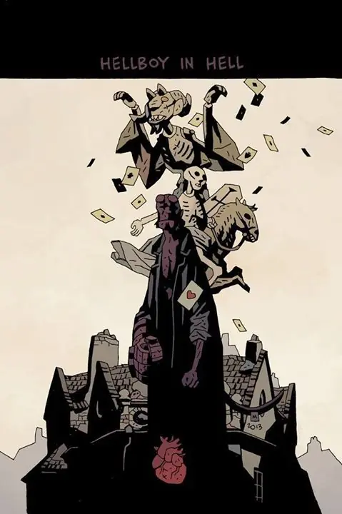 Genial arte de Mike Mignola