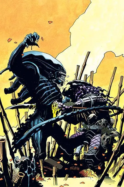Genial arte de Mike Mignola