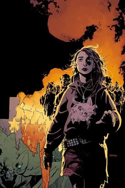 Genial arte de Mike Mignola