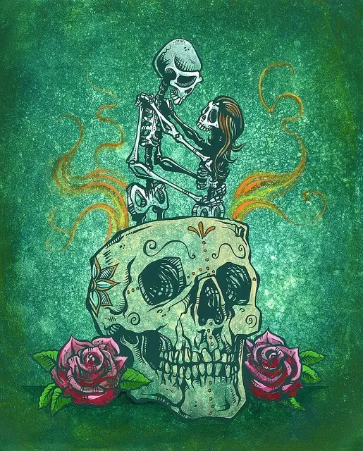 Divertidas y Coloridas Calaveras | David Lozeau
