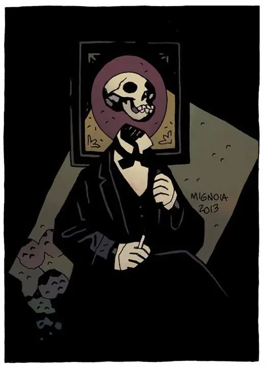 Genial arte de Mike Mignola