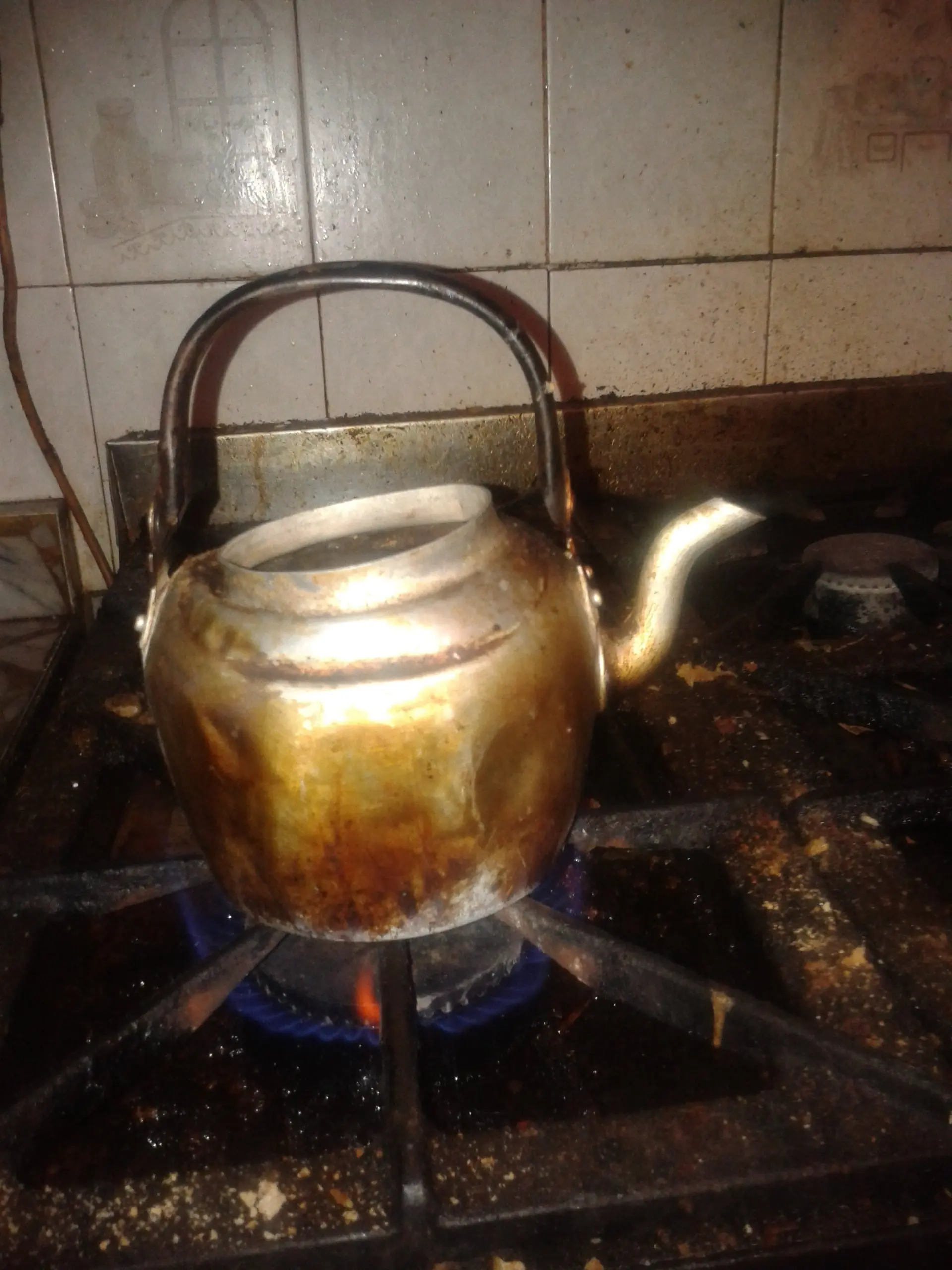 Me hice un humilde te con magdalenas, que ricura papu