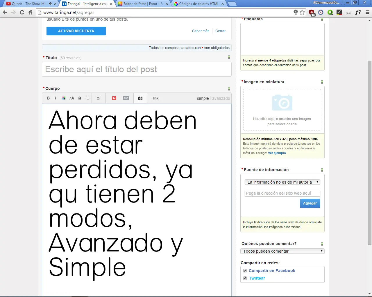 nuevo